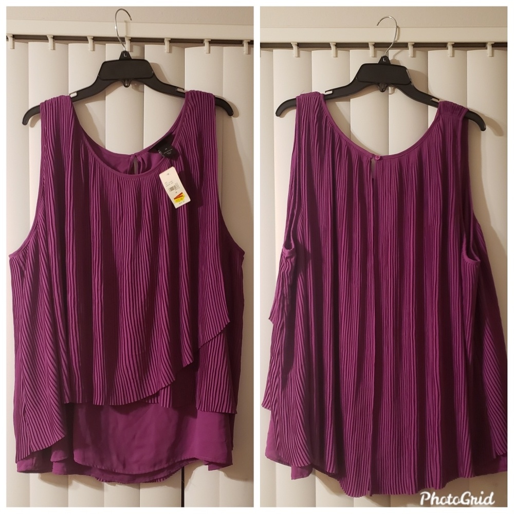 Purple blouse